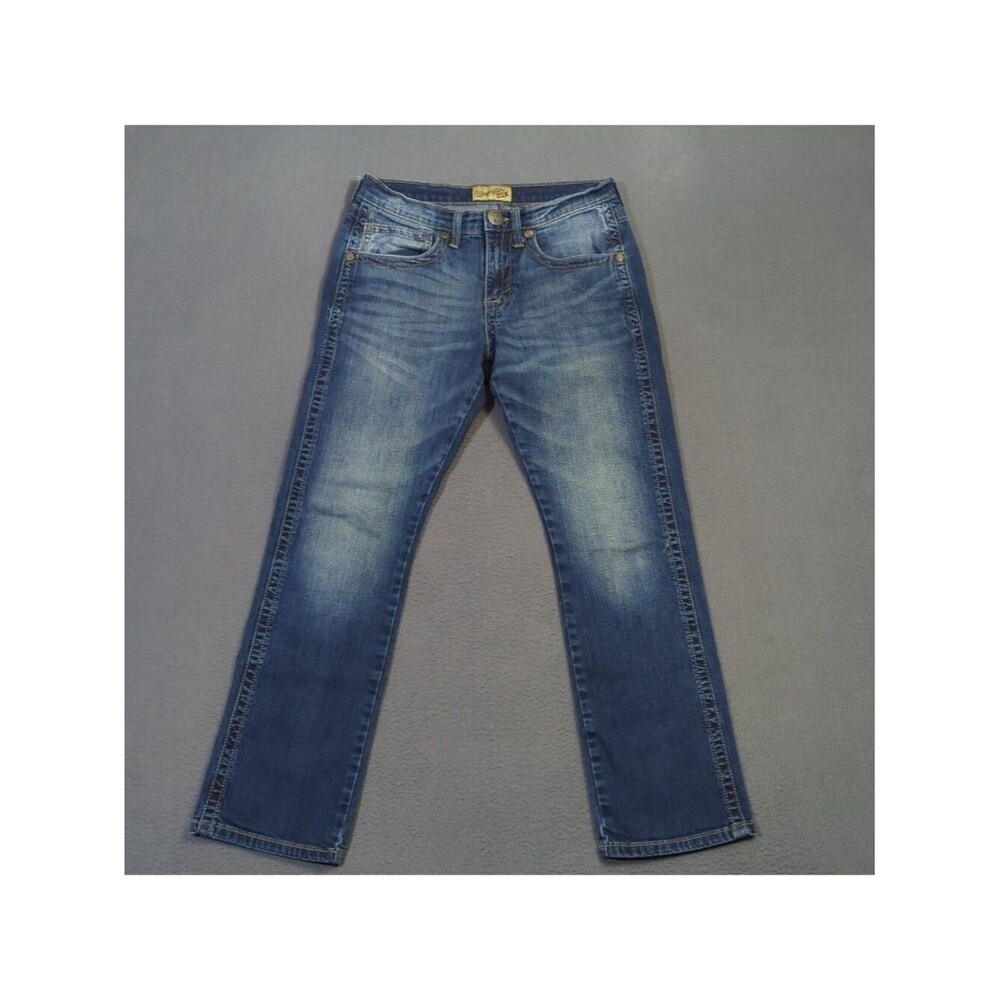 Wrangler Jeans Men's 28x30 Fits 28x28 Blue 20X Style 44 Slim Straight Western